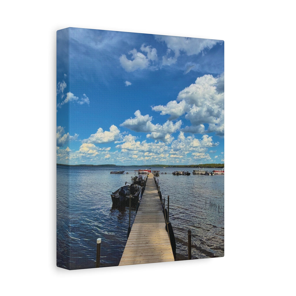 Lac Vieux Desert: Land O' Lakes, WI - Canvas Print