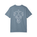 TOPOGRAPHIC ST. HUBERT CROSS - VINTAGE TEE
